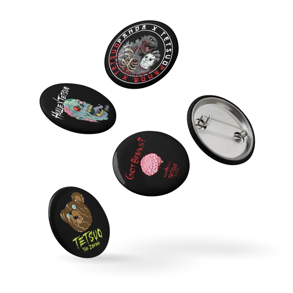 Zombie Gang Pin Buttons product image (14)