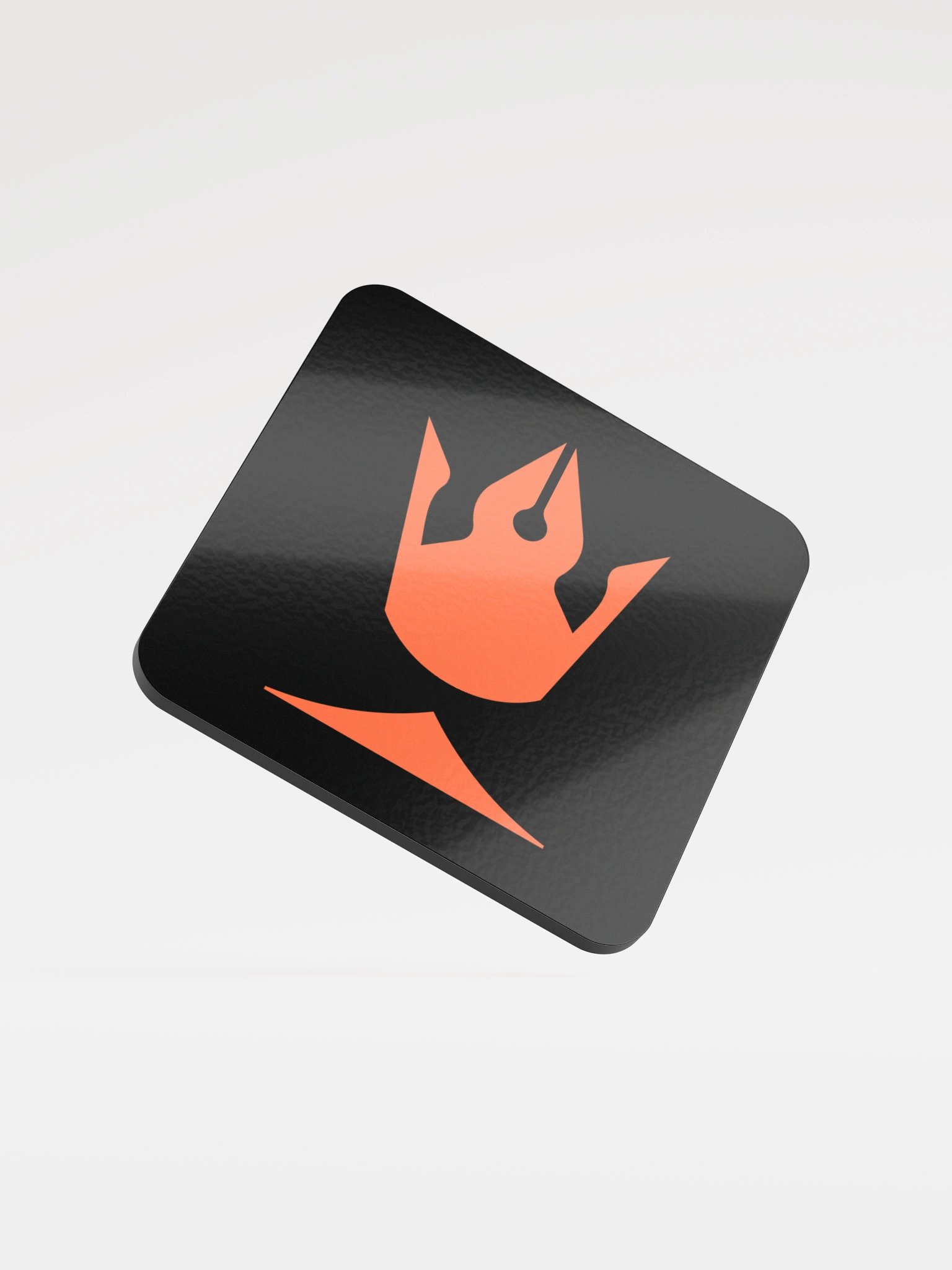 Pixaroma Orange Crown Coaster product image (1)