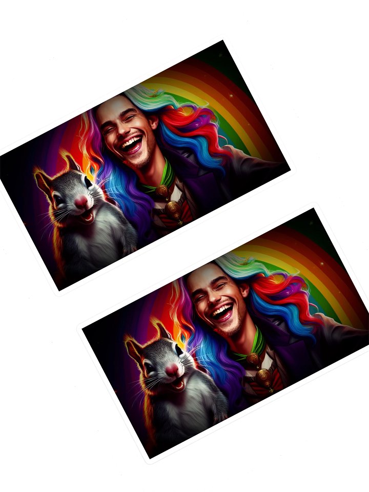 LordeStarfox & Swift Kiss Cut Sticker product image (1)