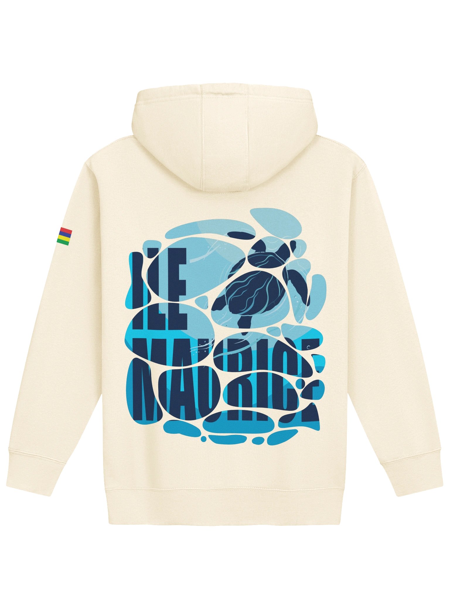 Sea turtle swim_ Hoodie_ Mauritius product image (5)
