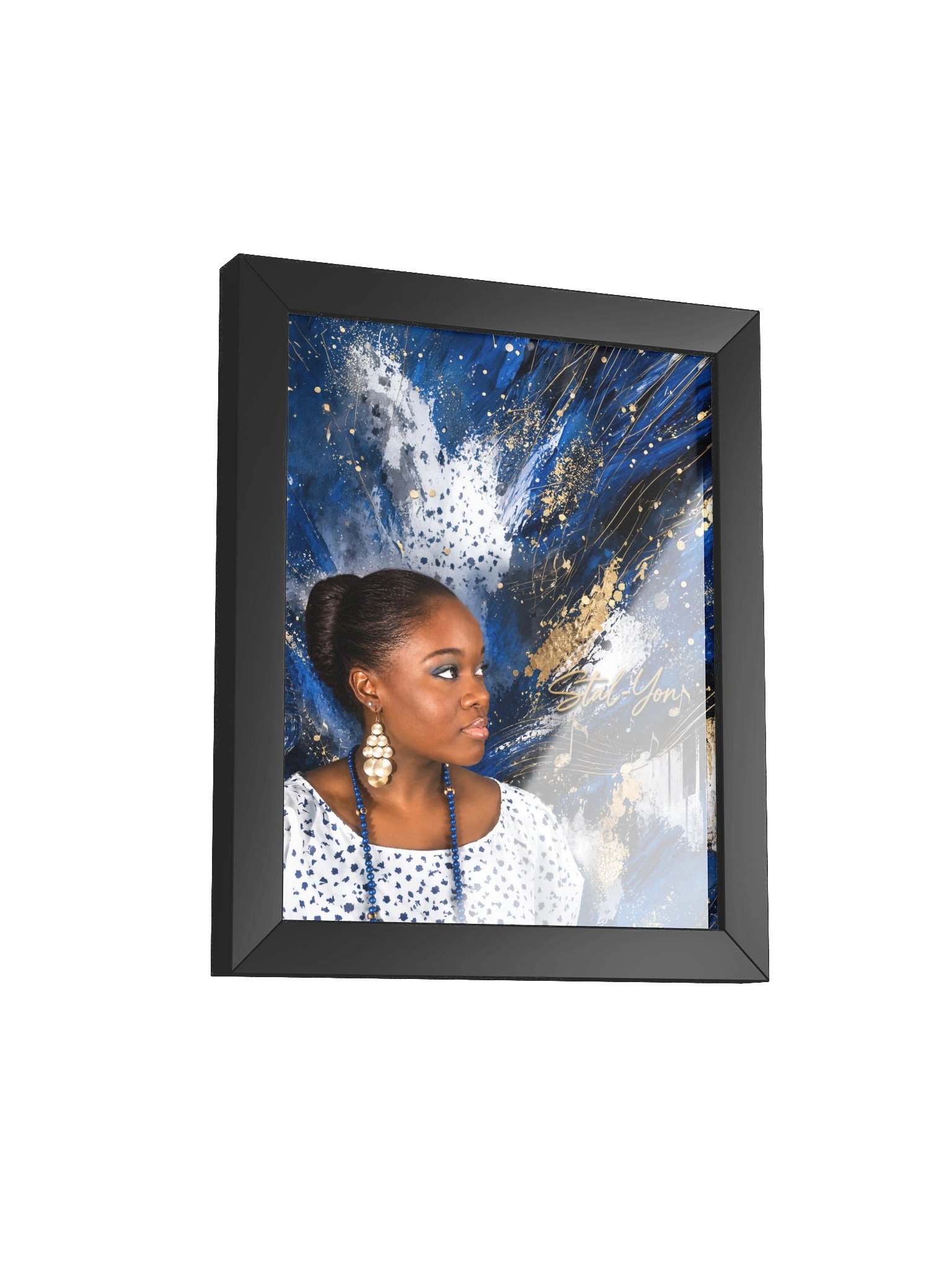 Cobalt Serenade — Stal-Yon Signature Poster Print product image (2)
