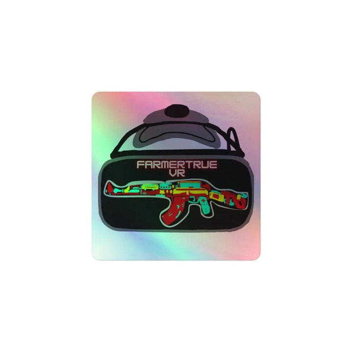 farmertrue Logo Sticker Holographic product image (1)