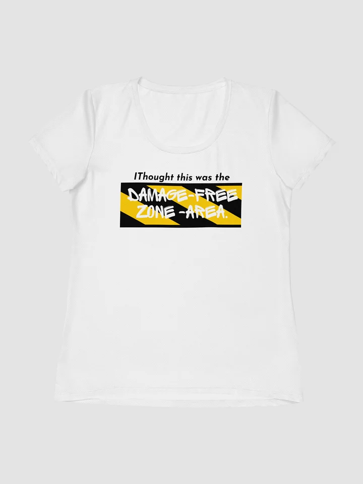 Damage free Zone | Women's sports t-shirt product image (1)
