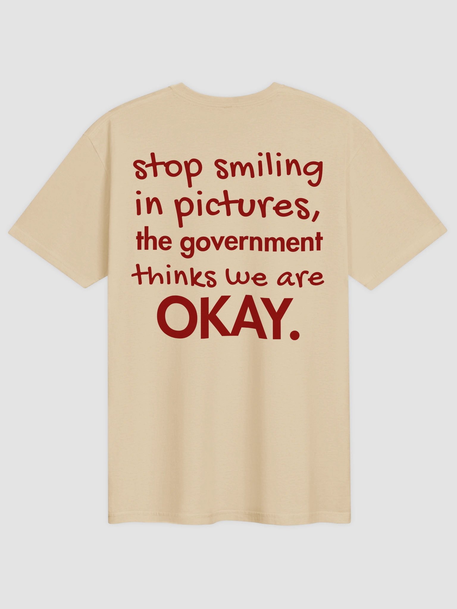 Stop Smiling Graphic Tee product image (8)