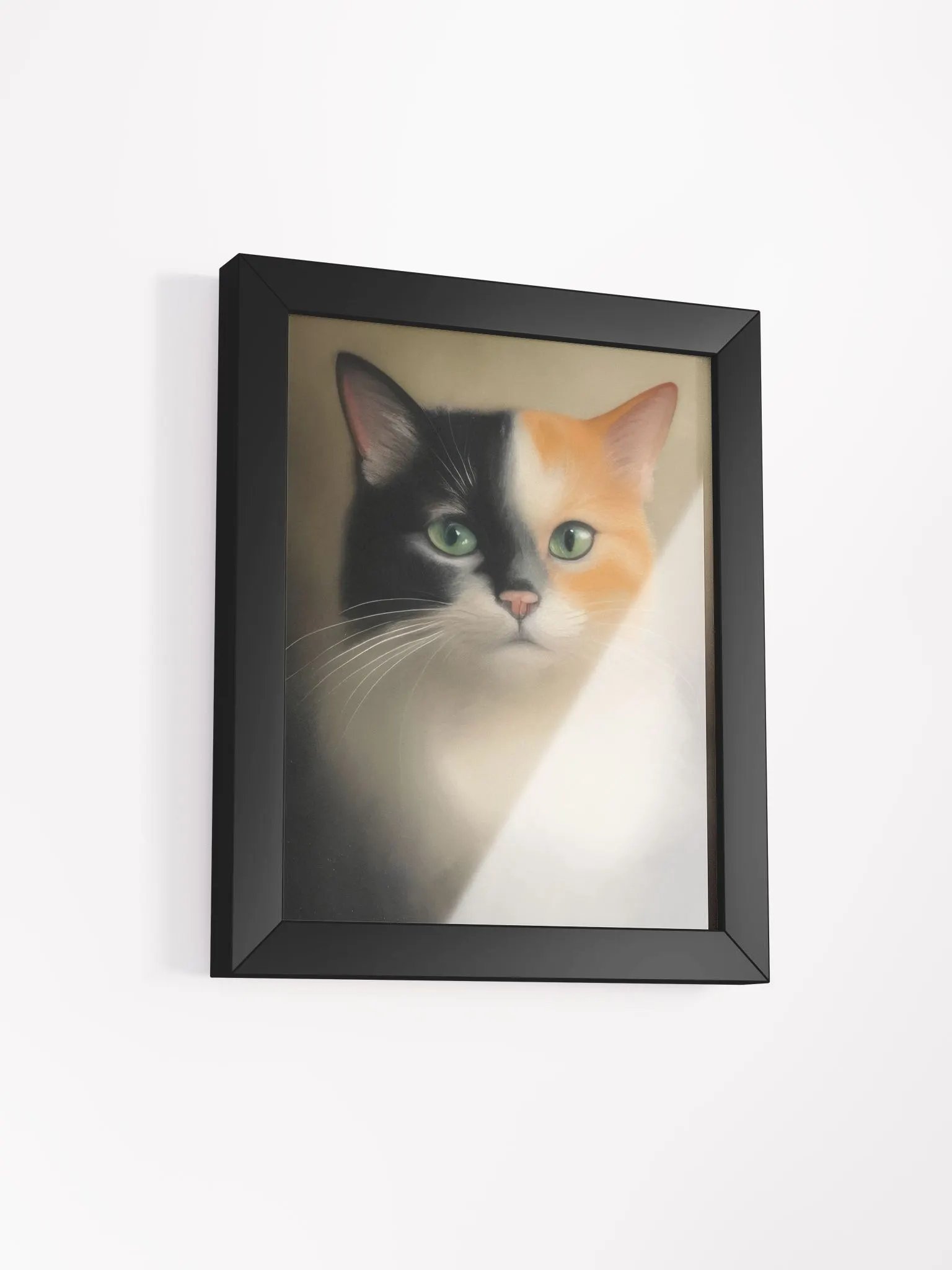 Cat Portrait Framed Matte Poster product image (18)
