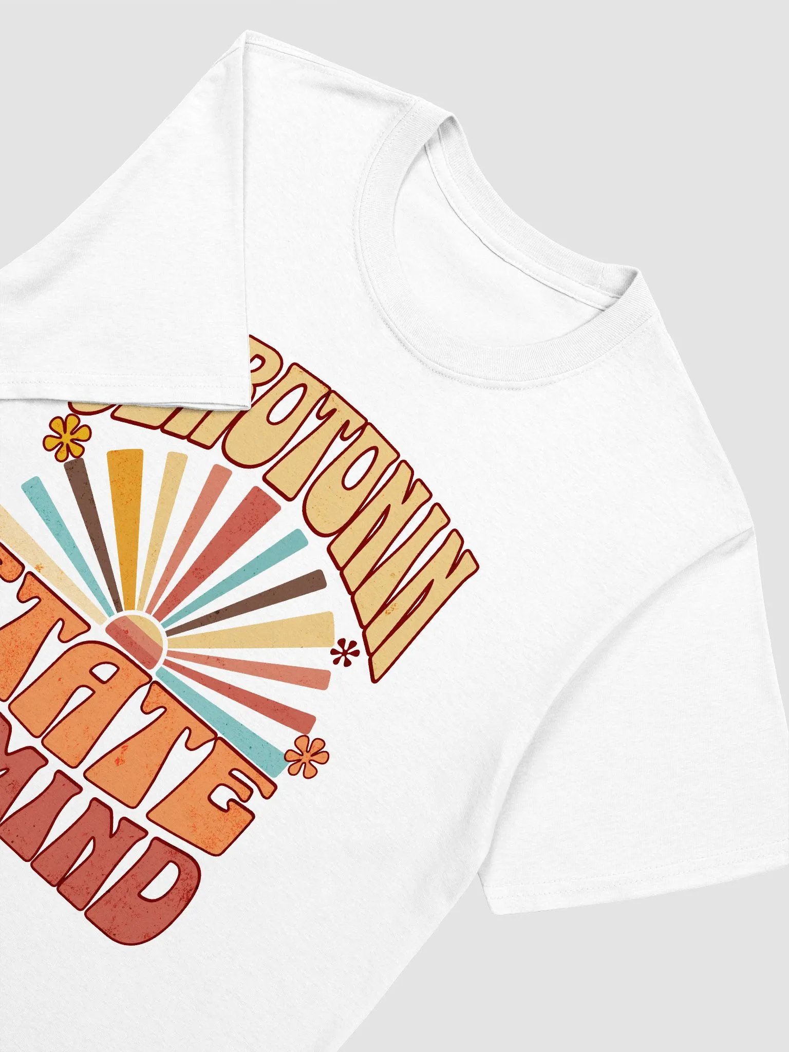 Serotonin State of Mind Retro Sun Graphic T-Shirt product image (1)