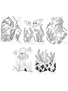 TSStechAngel's World Coloring Bundle 3