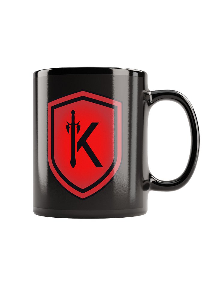 Dripping With Gravy & Shield Logo Blk Glossy Mug product image (1)