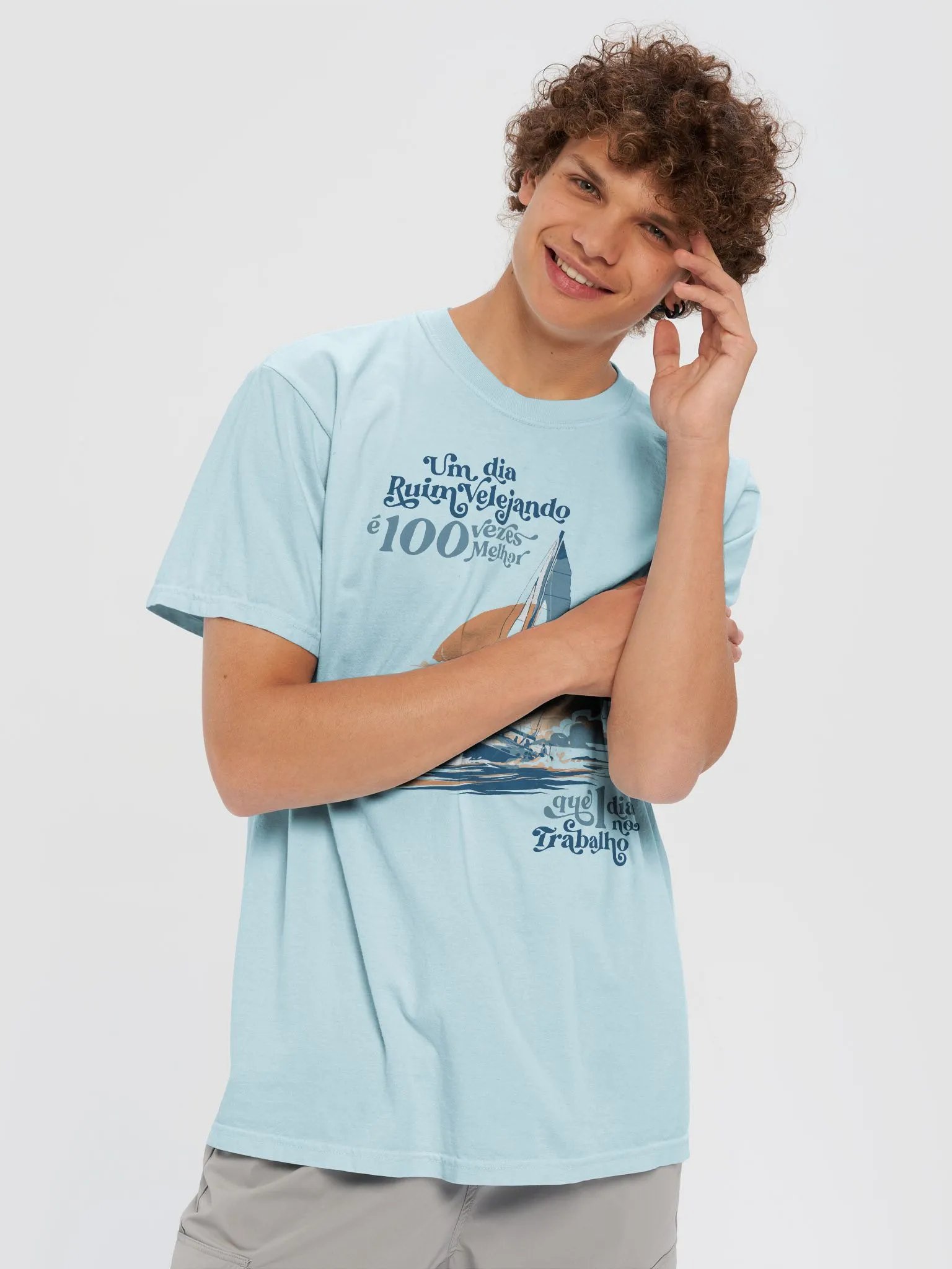 Sailboat Sunset Comfort Tee product image (13)