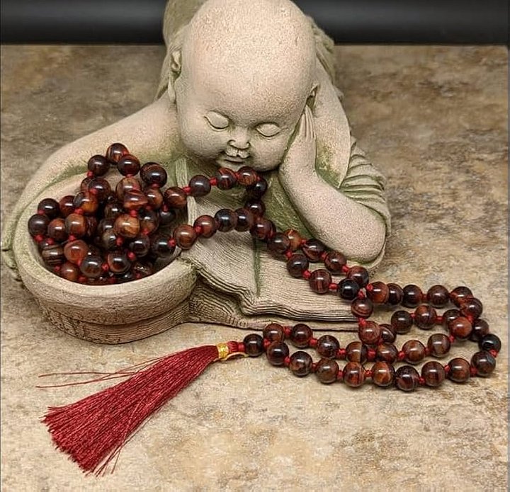 Tiger Eye Crystal Jaap Mala product image (1)