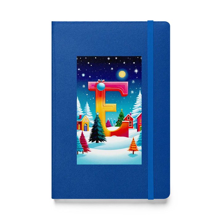 Christmas Monogram Letter E(5) Journal product image (1)