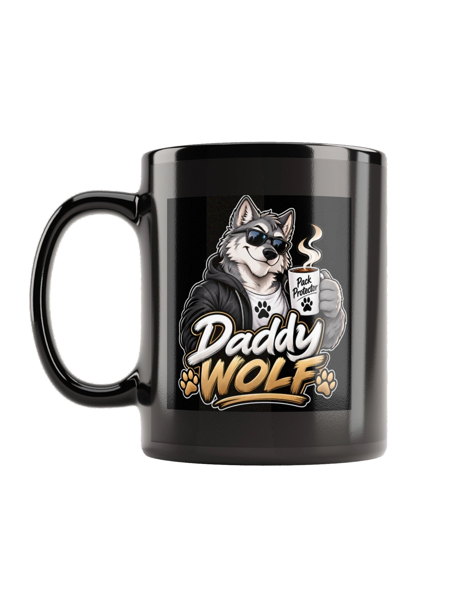Daddy Wolf “Pack Protector” Coffee Mug product image (1)