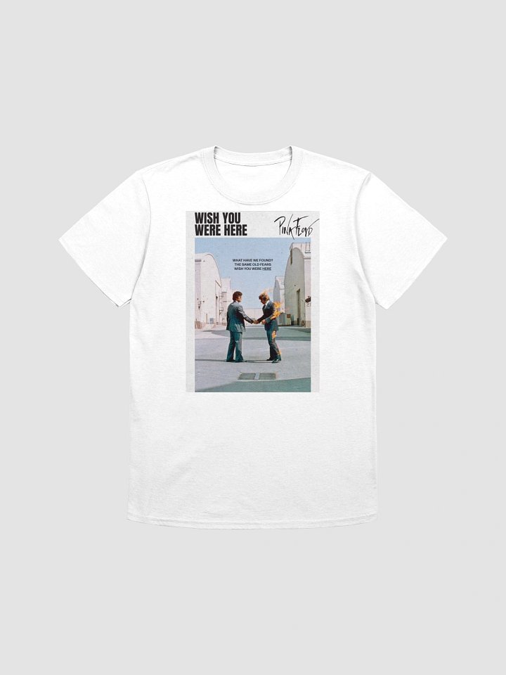 Pink Floyd Wish You Were Here Vintage T-Shirt | Iconic Burning Man Album Cover Rock Tee product image (1)