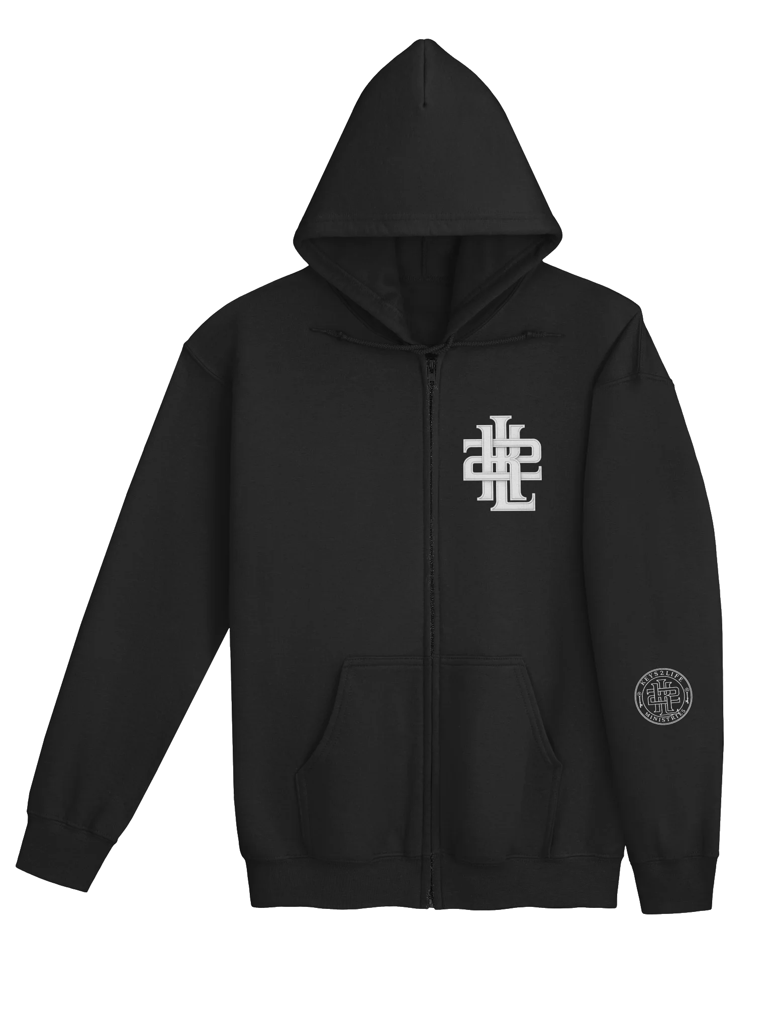 Intertwined Monogram Zip Hoodie product image (39)