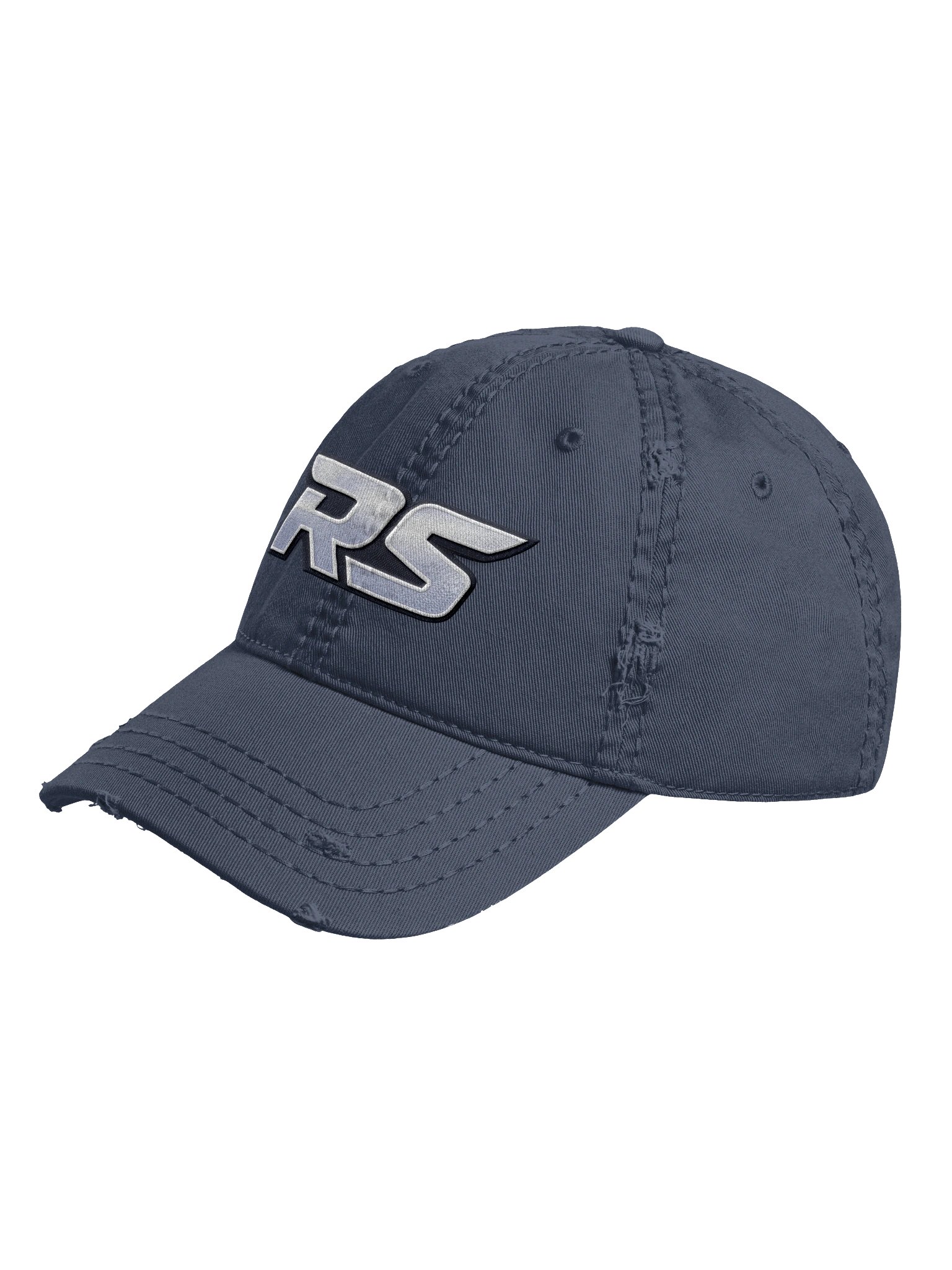 RS Metallic Logo Distressed Dad Hat product image (6)