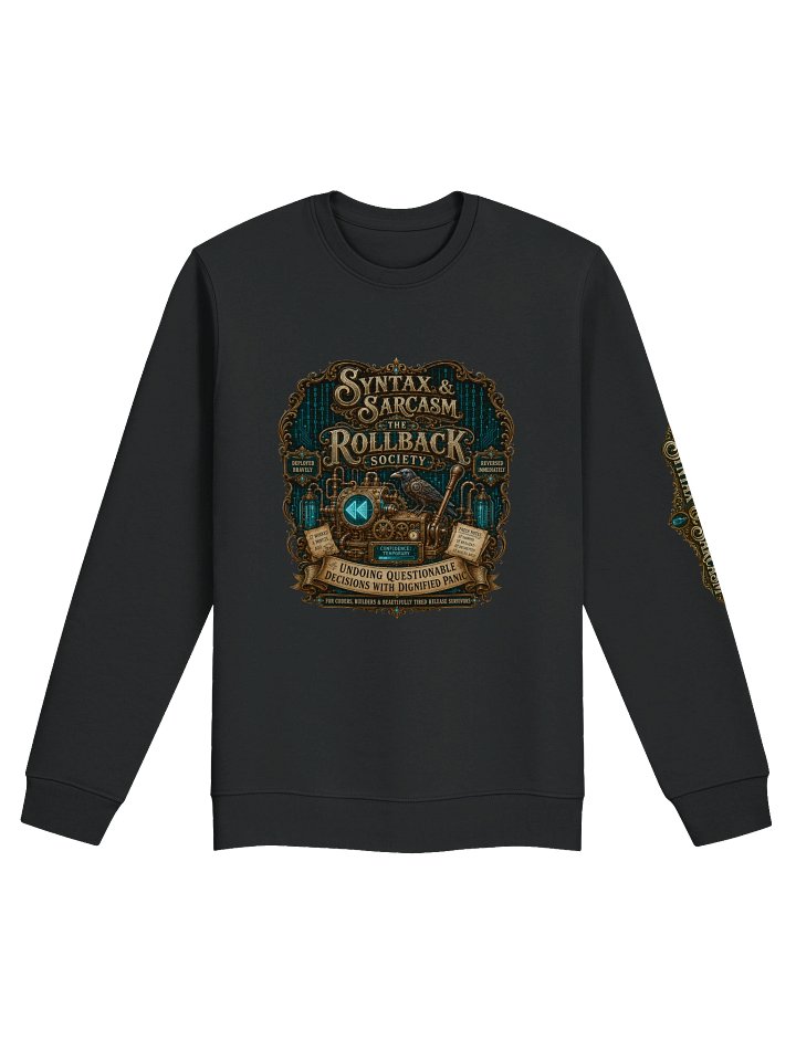 Syntax & Sarcasm Rollback Society Stanley/Stella Unisex Eco Sweatshirt product image (3)