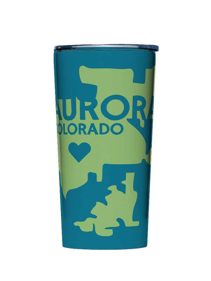 Aurora Map Stainless Steel Tumbler product image (1)