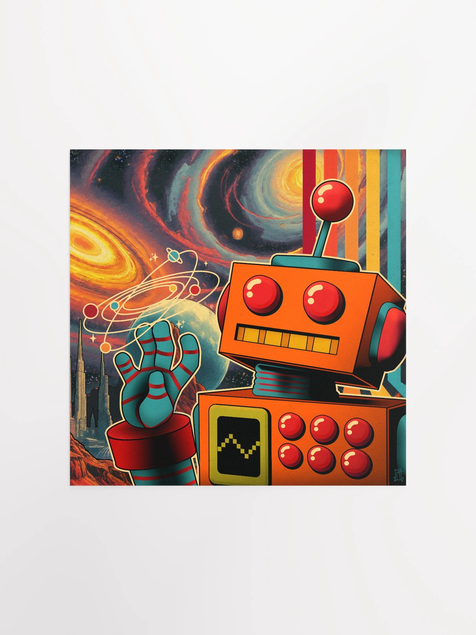 Outer Spaced - Matte Poster Print product image (1)