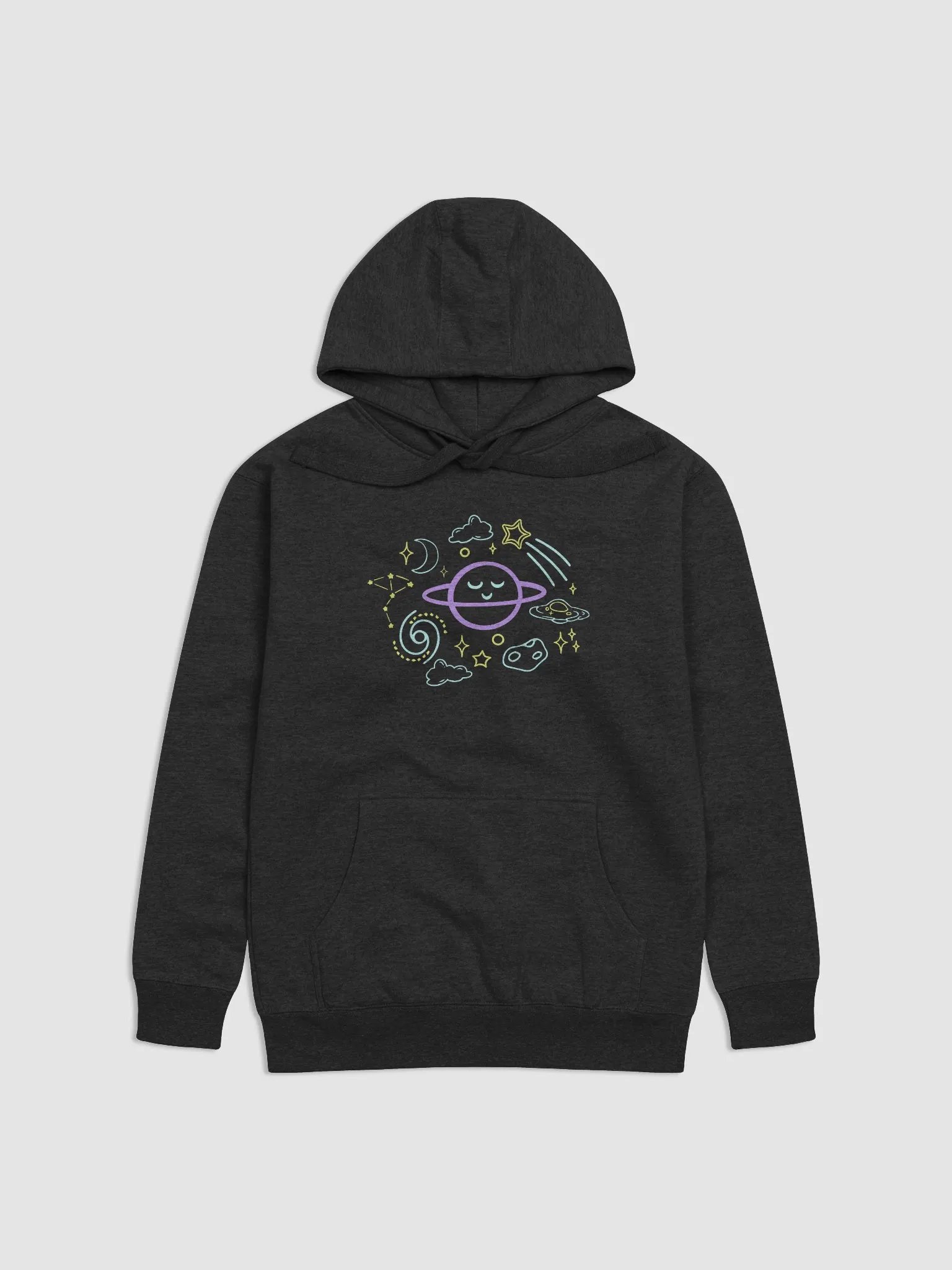 Spacey Print Hoodie product image (1)