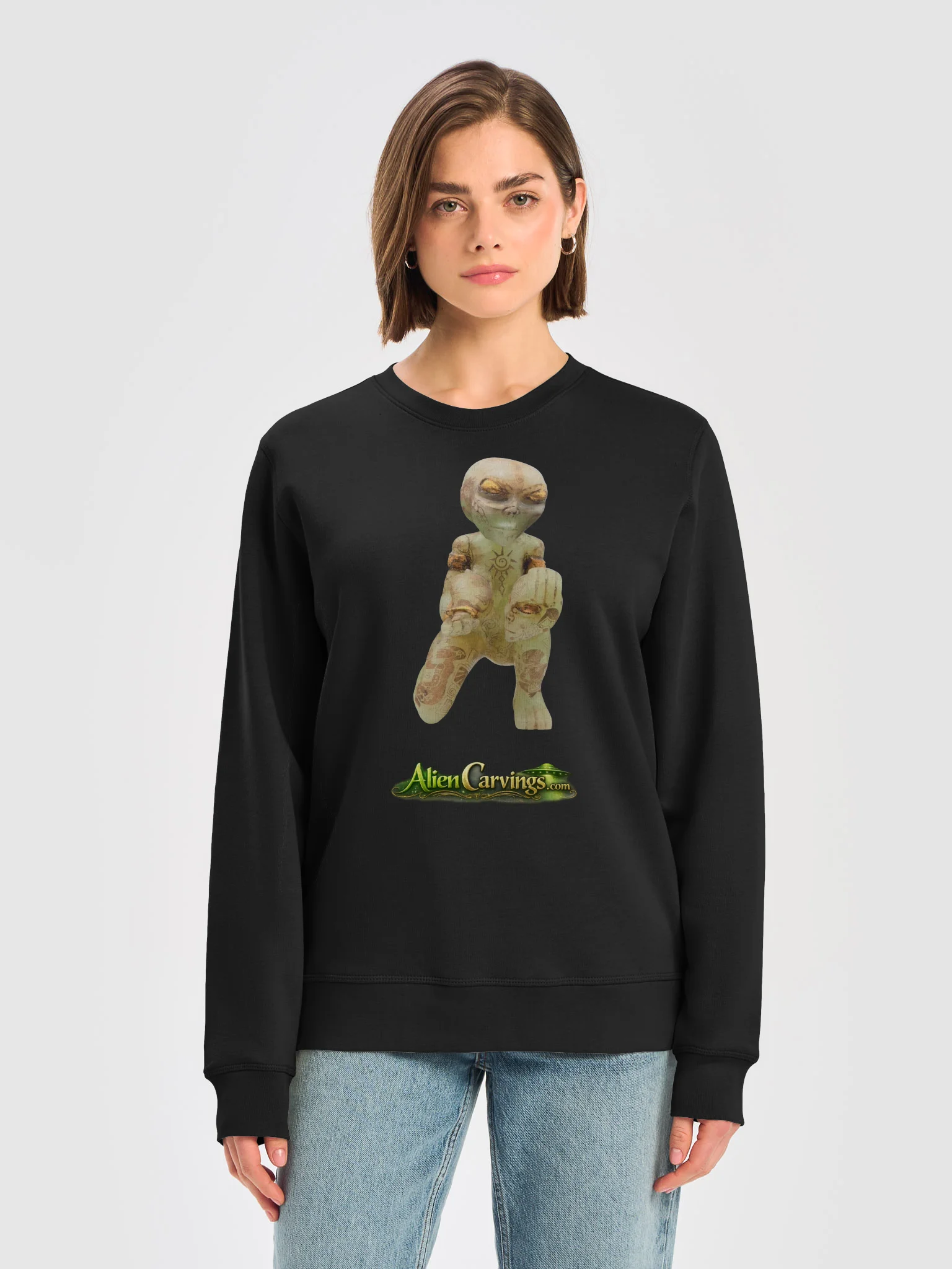 Nephilim Green Calcite Idol Reverse Djed T-Shirt product image (5)
