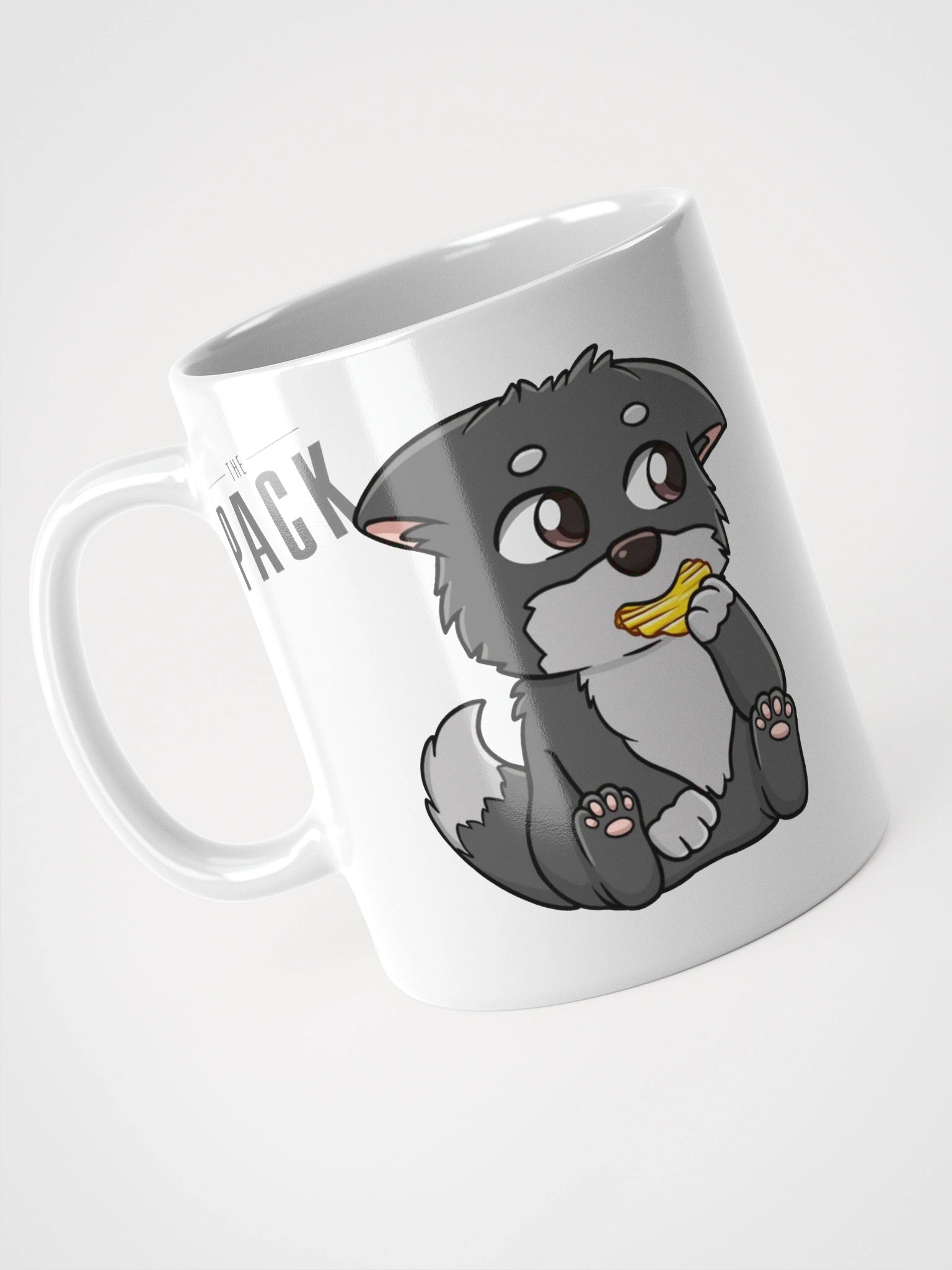 White Emote Mug - Nom product image (8)
