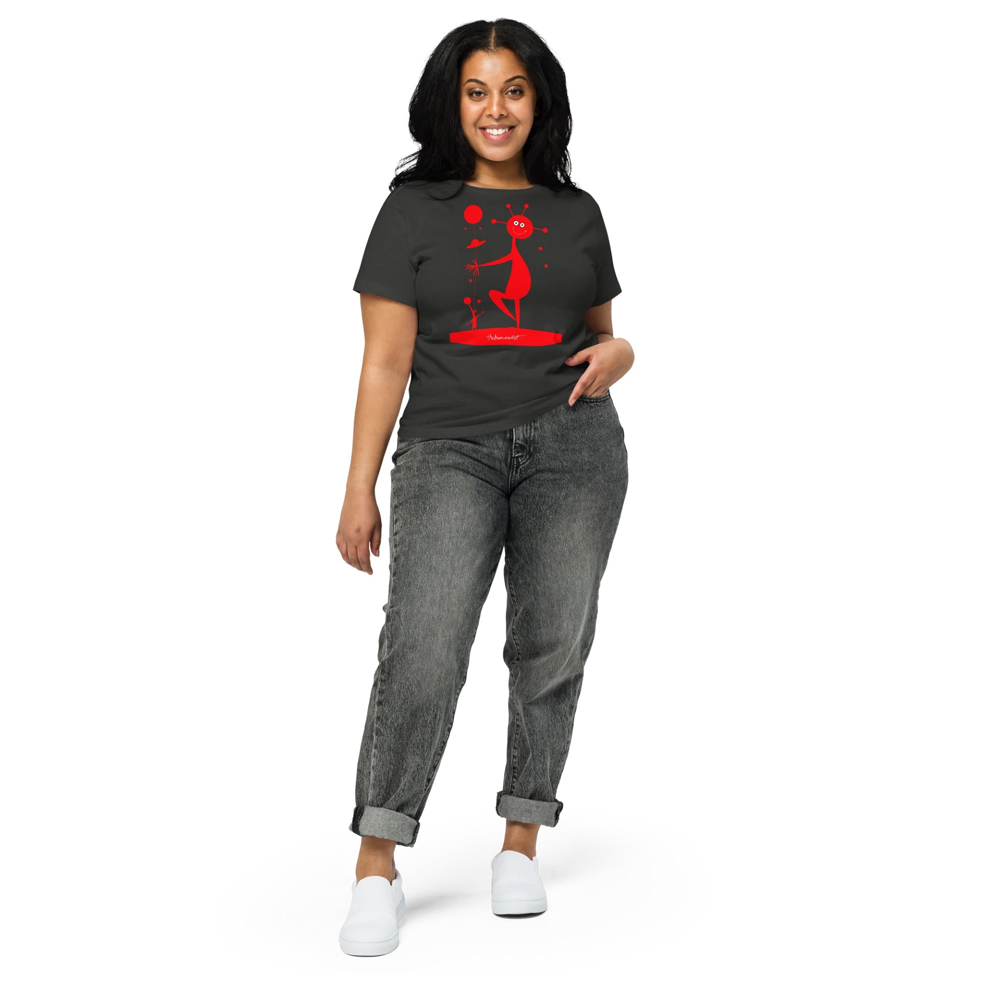 Cotton Heritage Women's High-Waisted Tee product image (35)