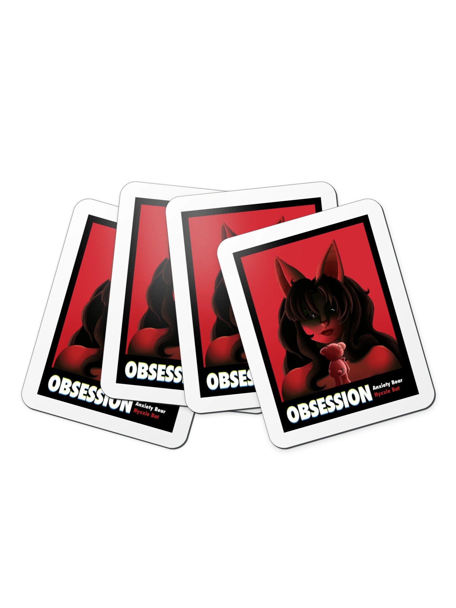 Anxiety Bear Obsession Movie Magnet product image (8)