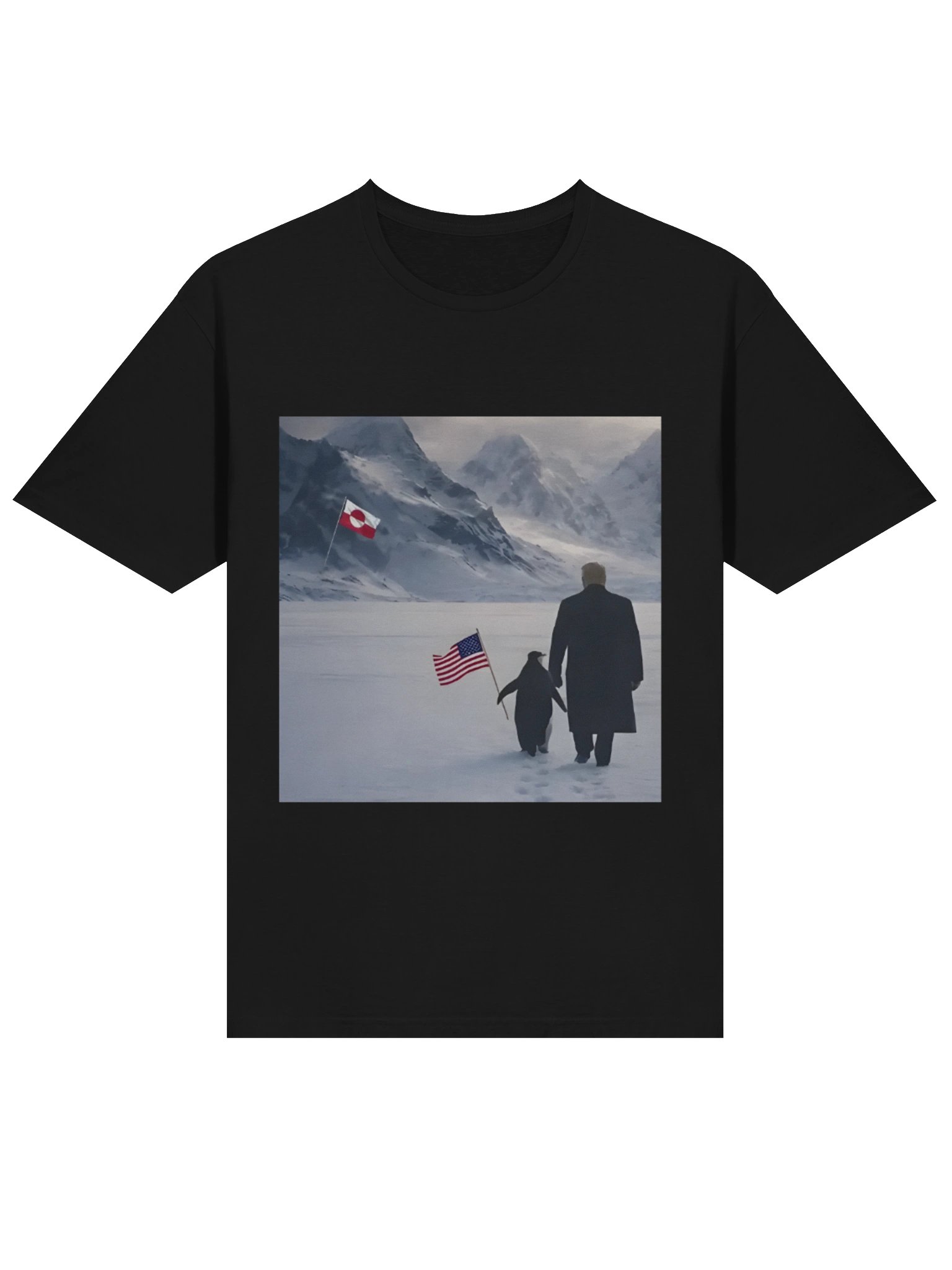Nothing Matters Anyway: Nihilist Penguin x Trump Viral Meme T-Shirt product image (2)