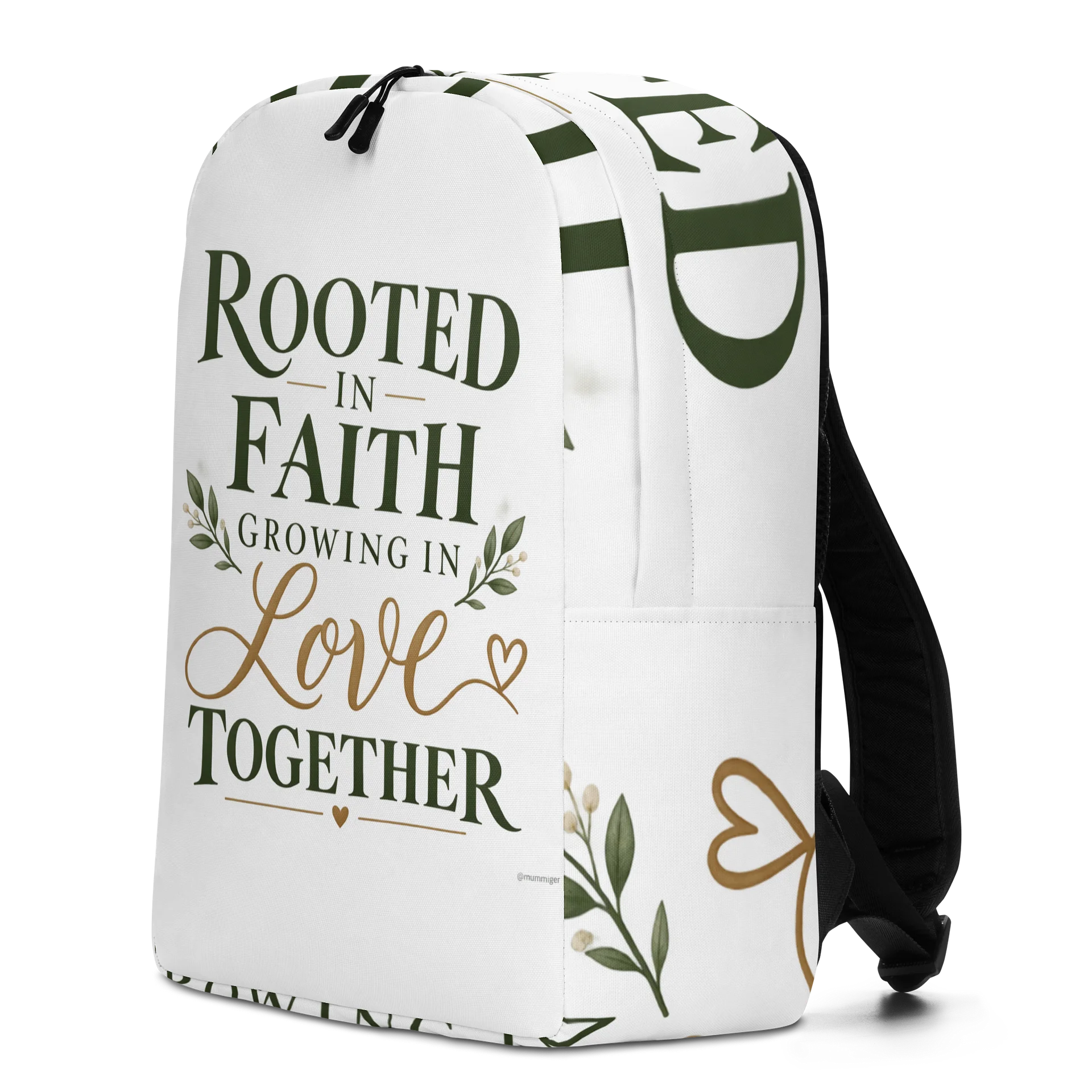 Rooted in Faith Minimalist Backpack product image (2)