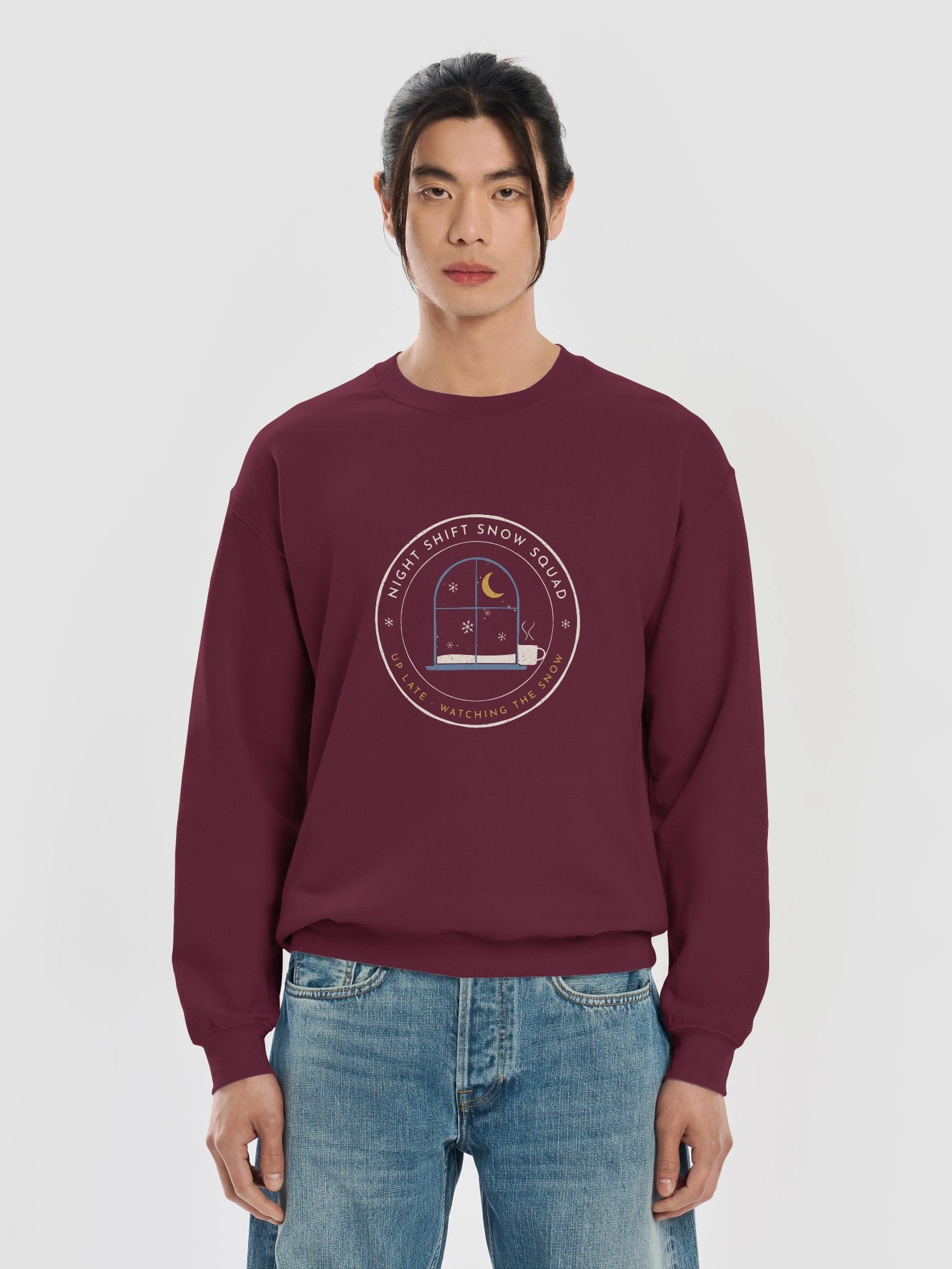 Night Shift Snow Squad Crewneck product image (45)