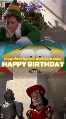 Three legends, one birthday, and a whole lot of films to revisit. 🎬🎂

Trey Parker, John Lithgow and Jon Favreau were all born...