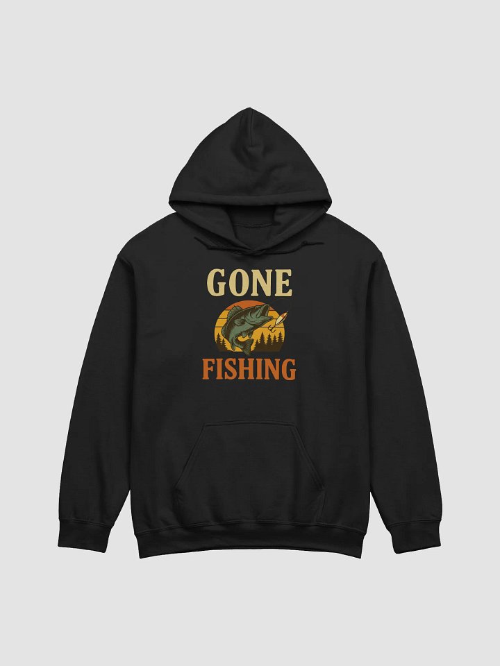 Gone Fishing Hoodie – Bold Graphic Hoodie for Anglers product image (1)