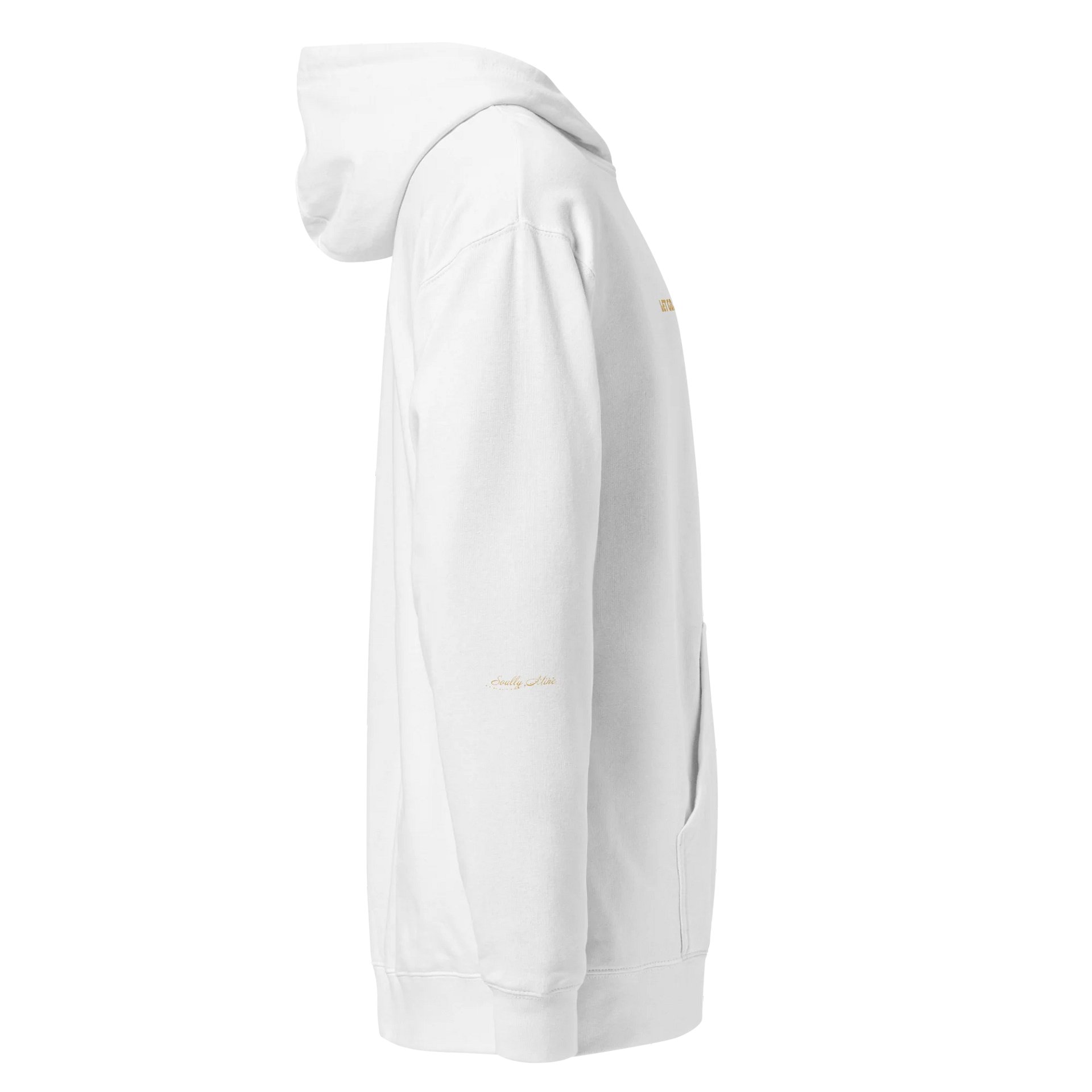 Soully Mine- GOLD PRINT Let Go. And Elevate Hoodie product image (27)