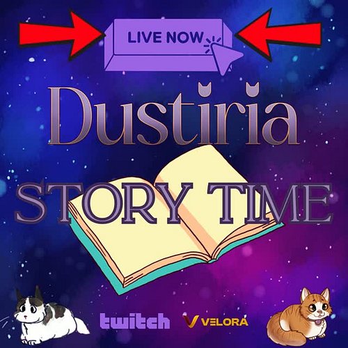 Live now! Come start your morning with a story, laughter and chill chat! Dustiria on VeloraTV & Twitch

#funny #gaming #dusti...