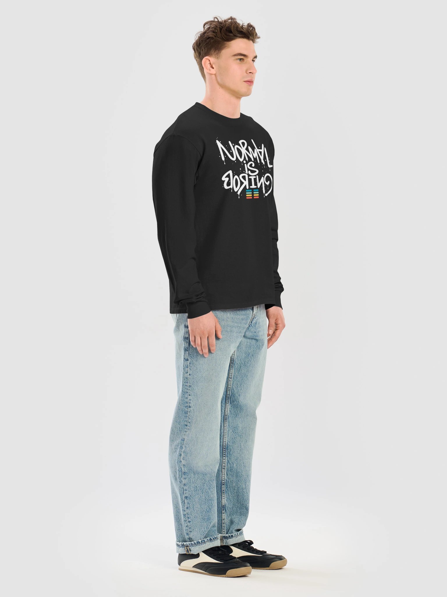 SEEN | Normal Is Boring Long-Sleeve Tee product image (7)