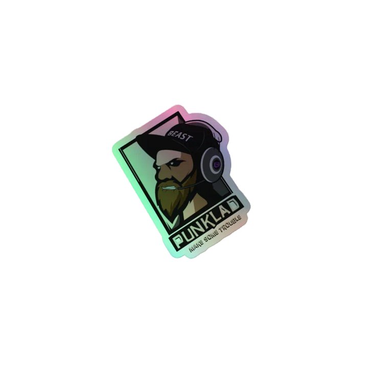 Punklad Holographic sticker. product image (1)