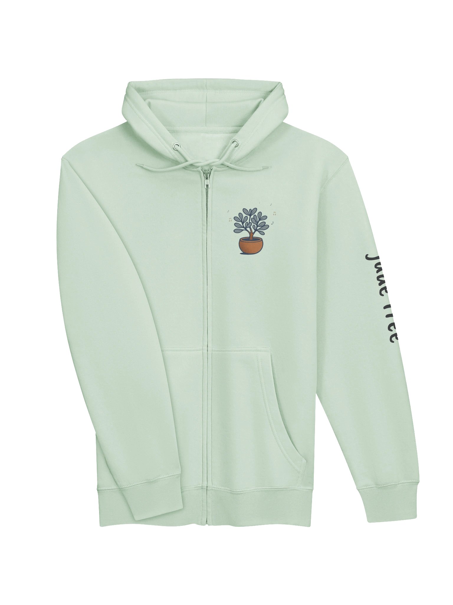 Lane Seven Premium Full Zip Hoodie Printed jade tree Logo (Front) & jade tree (Arm) product image (3)