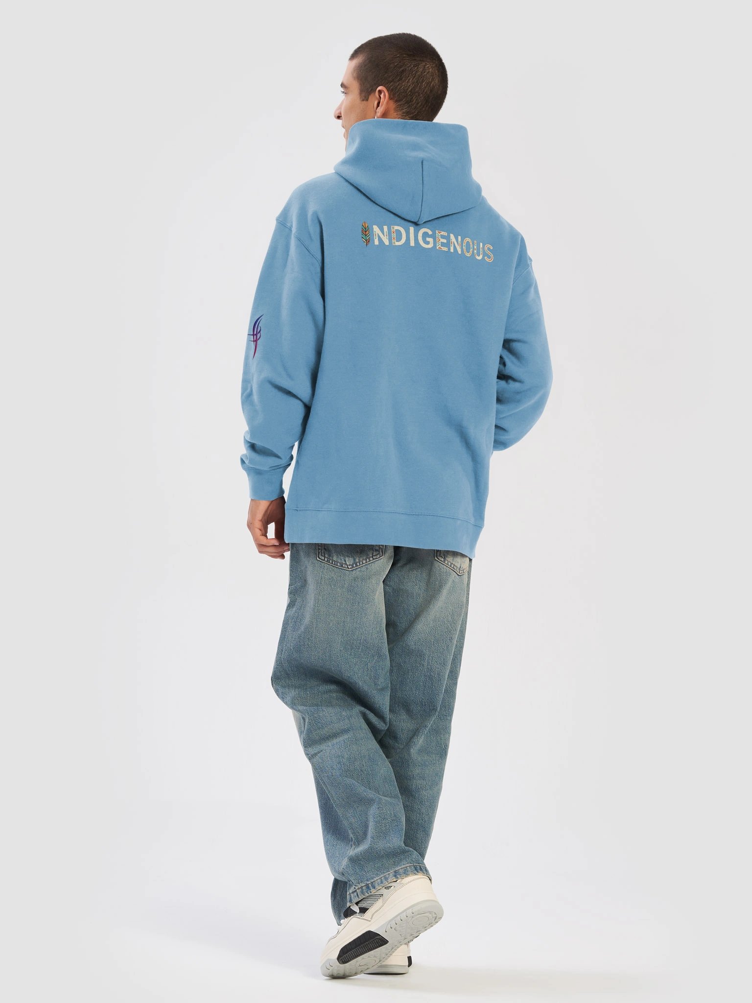 BEAM HOODIE BABY BLUE product image (6)