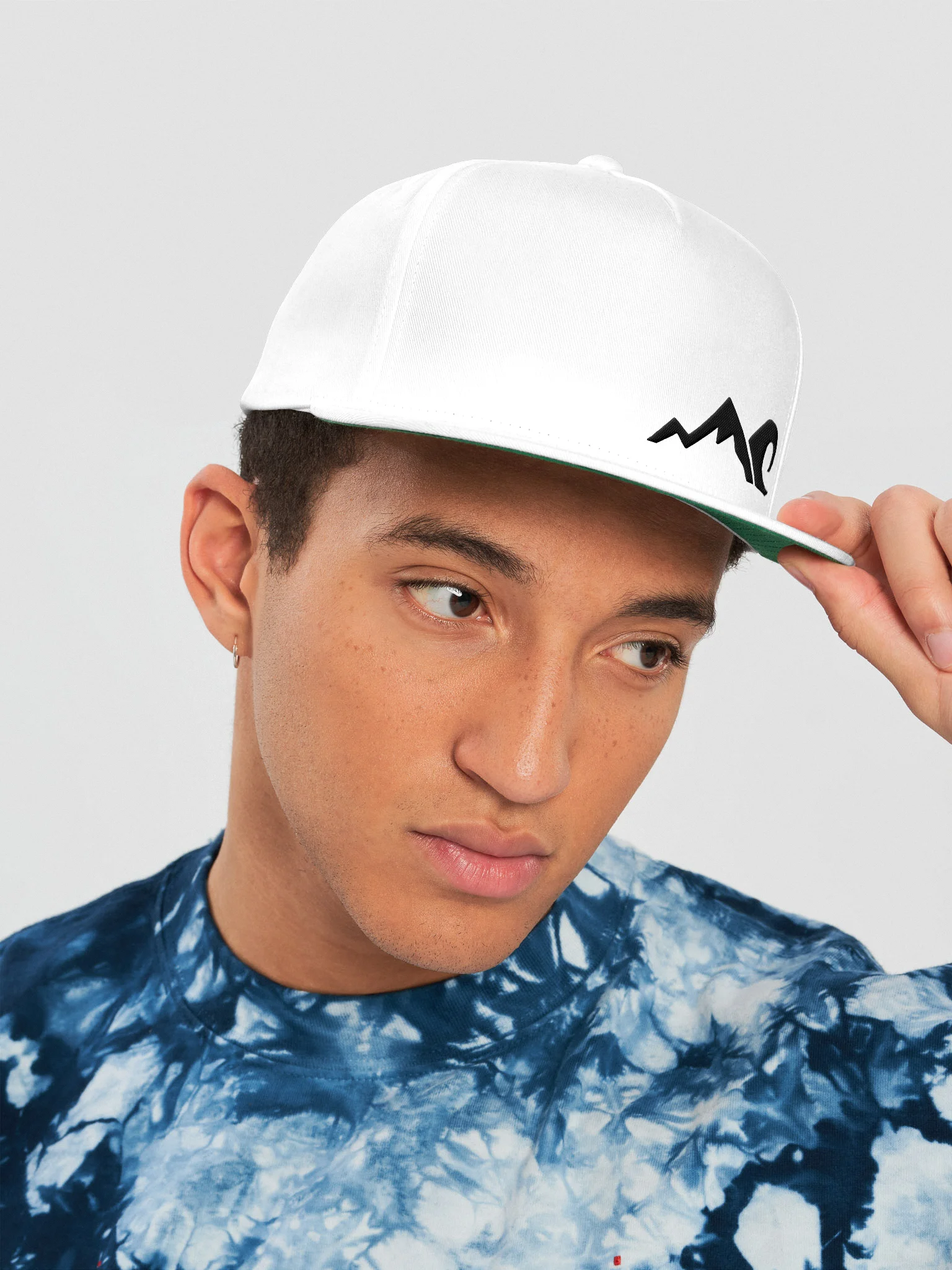 Classic Cookie Flat Cap White product image (5)