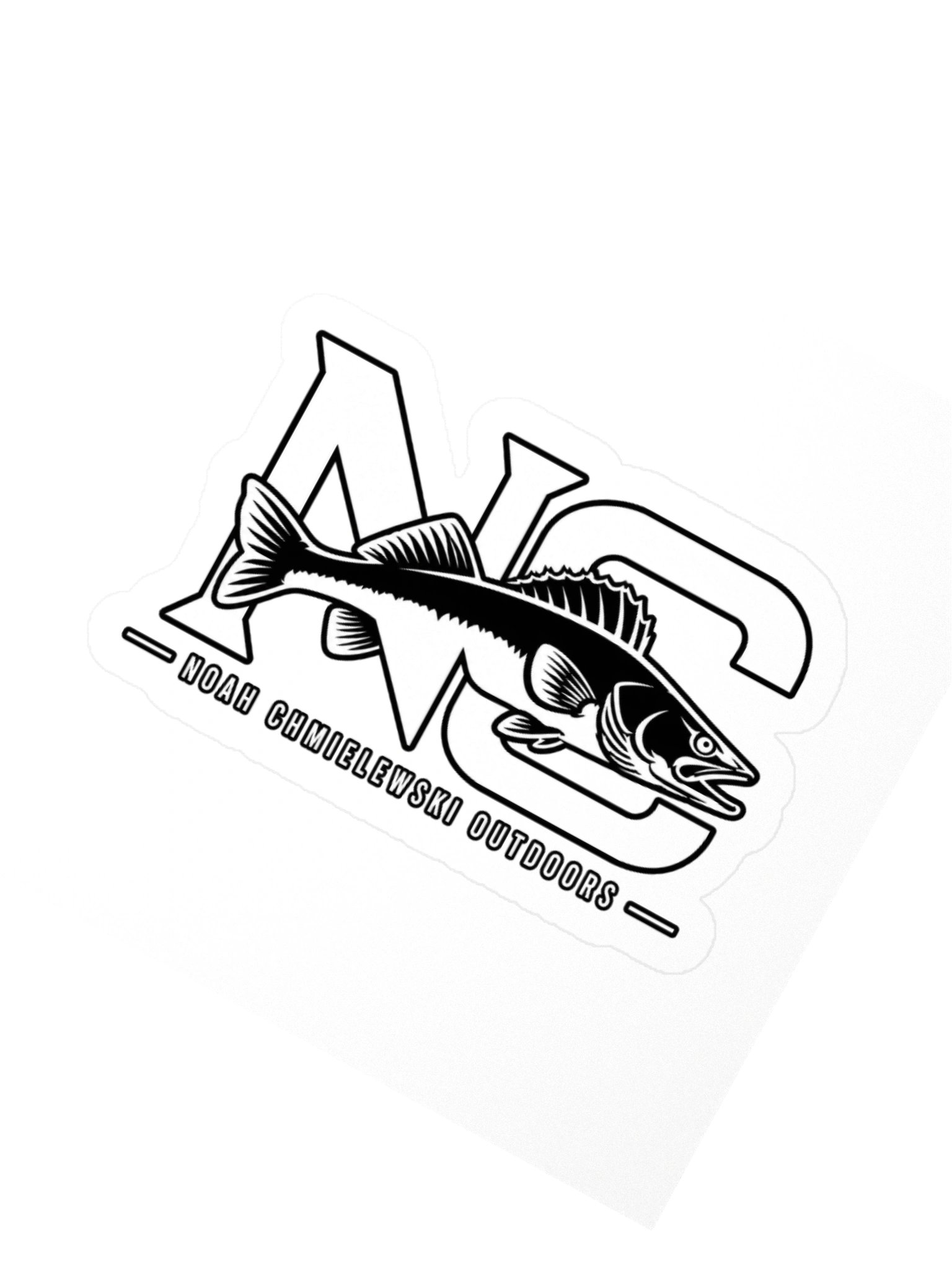 Noah Chmielewski Outdoors Logo Sticker product image (2)