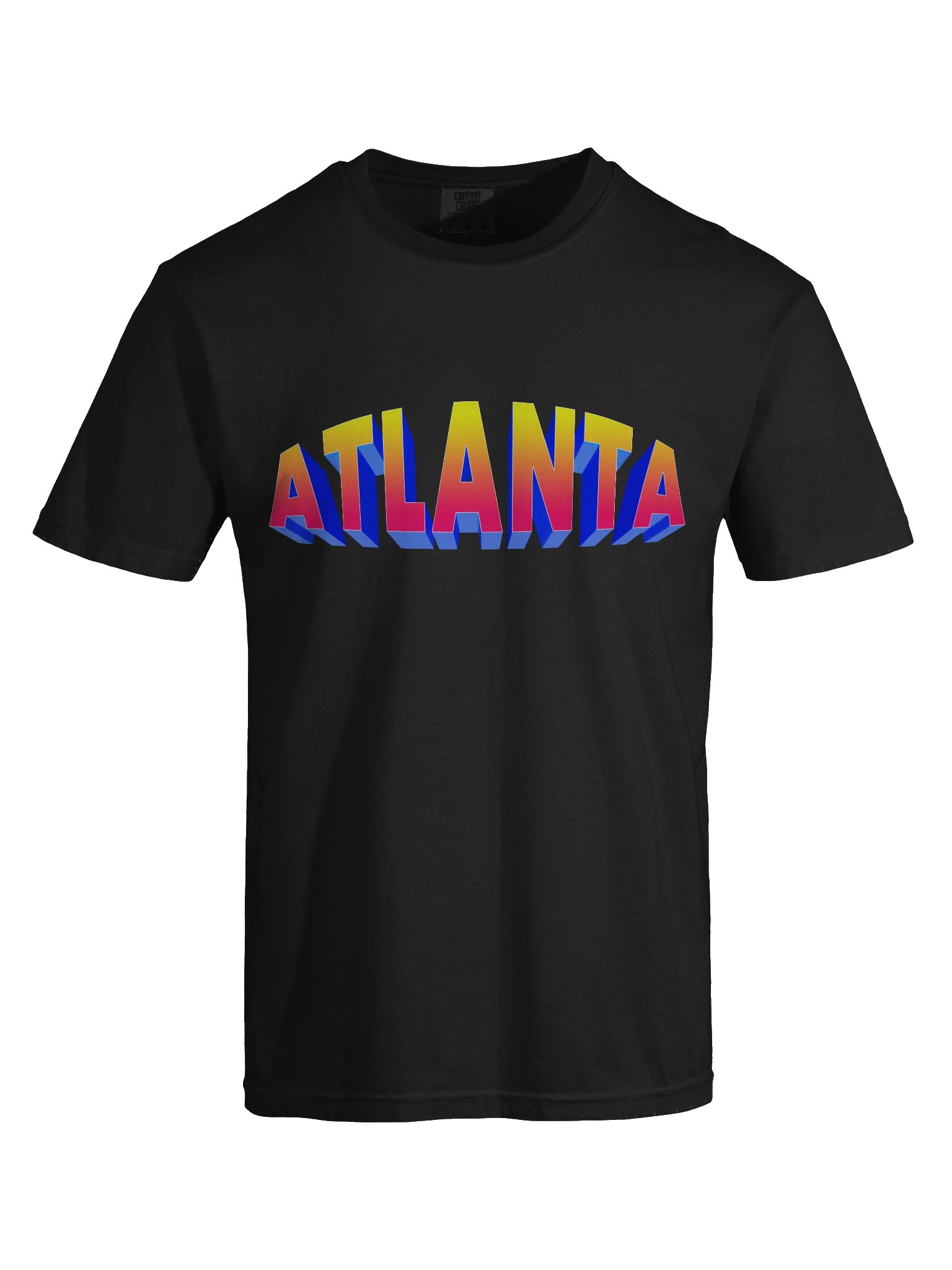 ATLANTA 3D Gradient Heavyweight Tee product image (7)