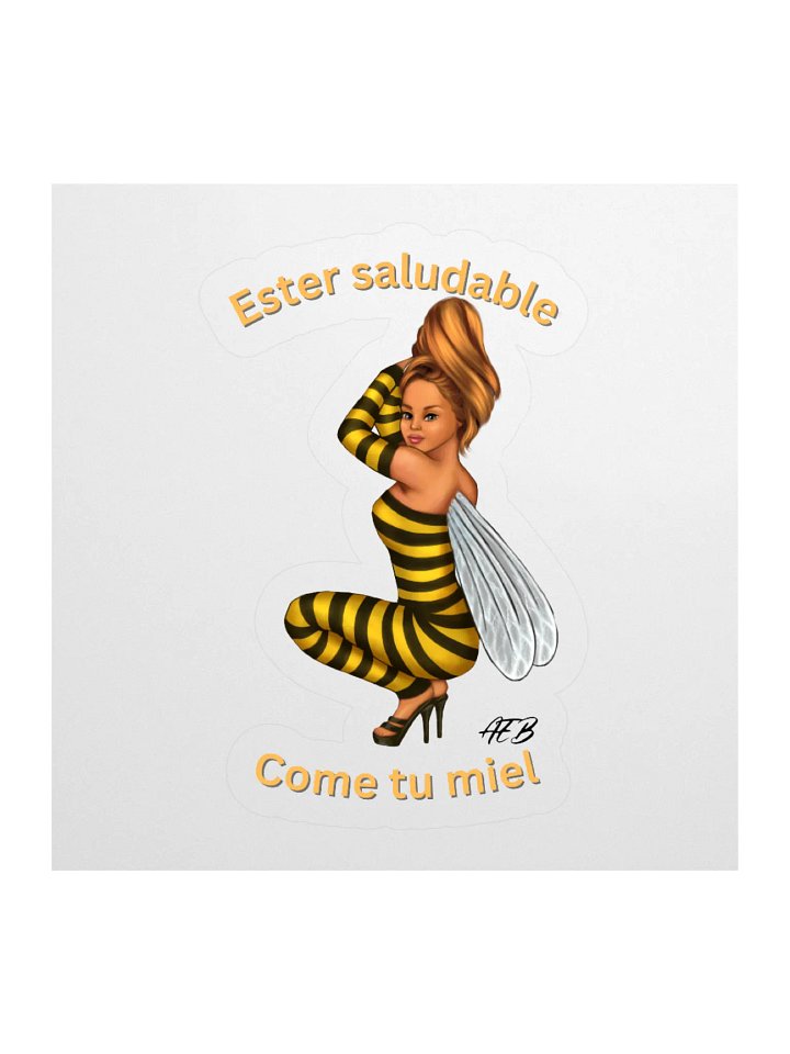 Bee Healthy Kiss Cut Stickers product image (5)