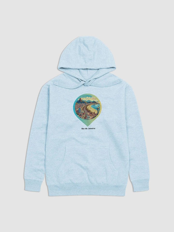 Tropical Cityscape Beach Hoodie | I Design Rio de Janeiro product image (2)