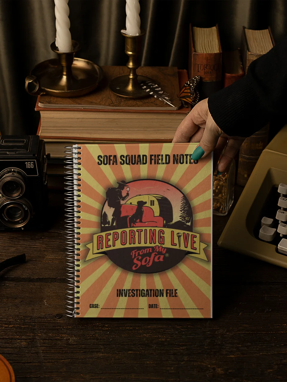 Sofa Squad Field Notes Investigation Journal product image (10)