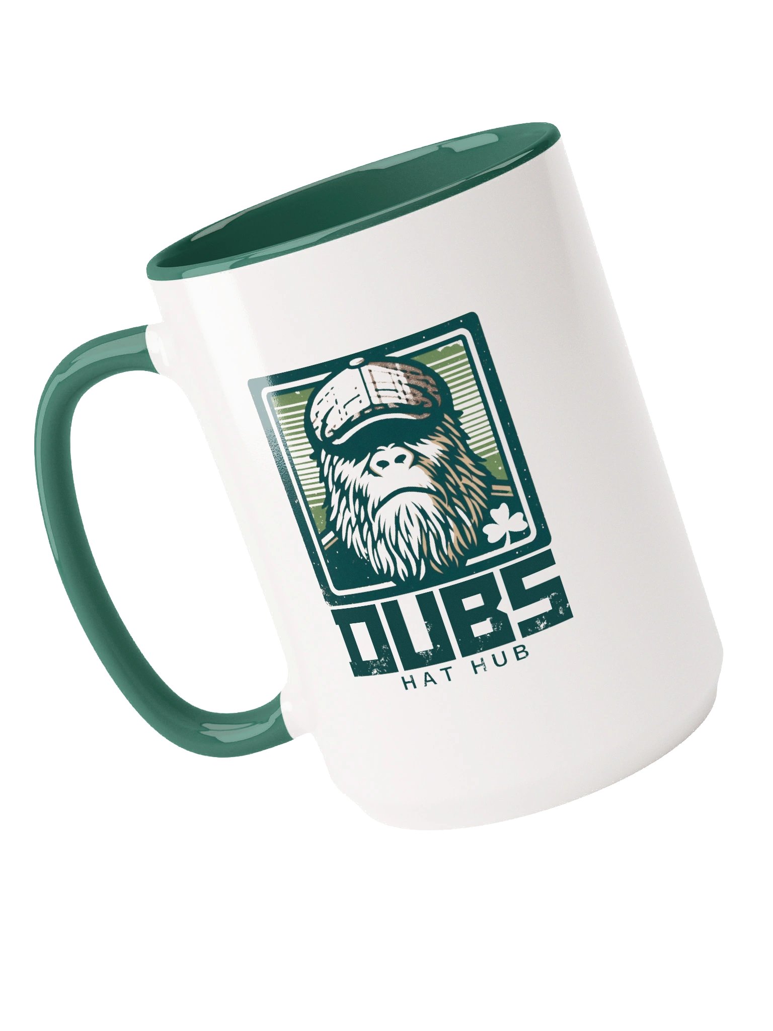 Luck of the Sasquatch – Capped Cryptid Distressed 15 oz. Mug | Dubs Hat Hub product image (3)