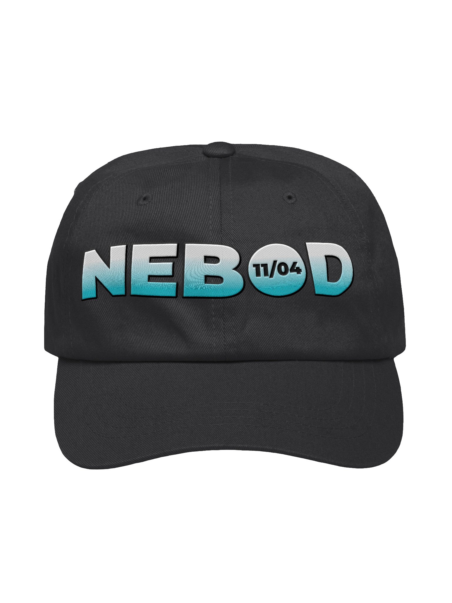 NEBOD cap with blue logo product image (1)