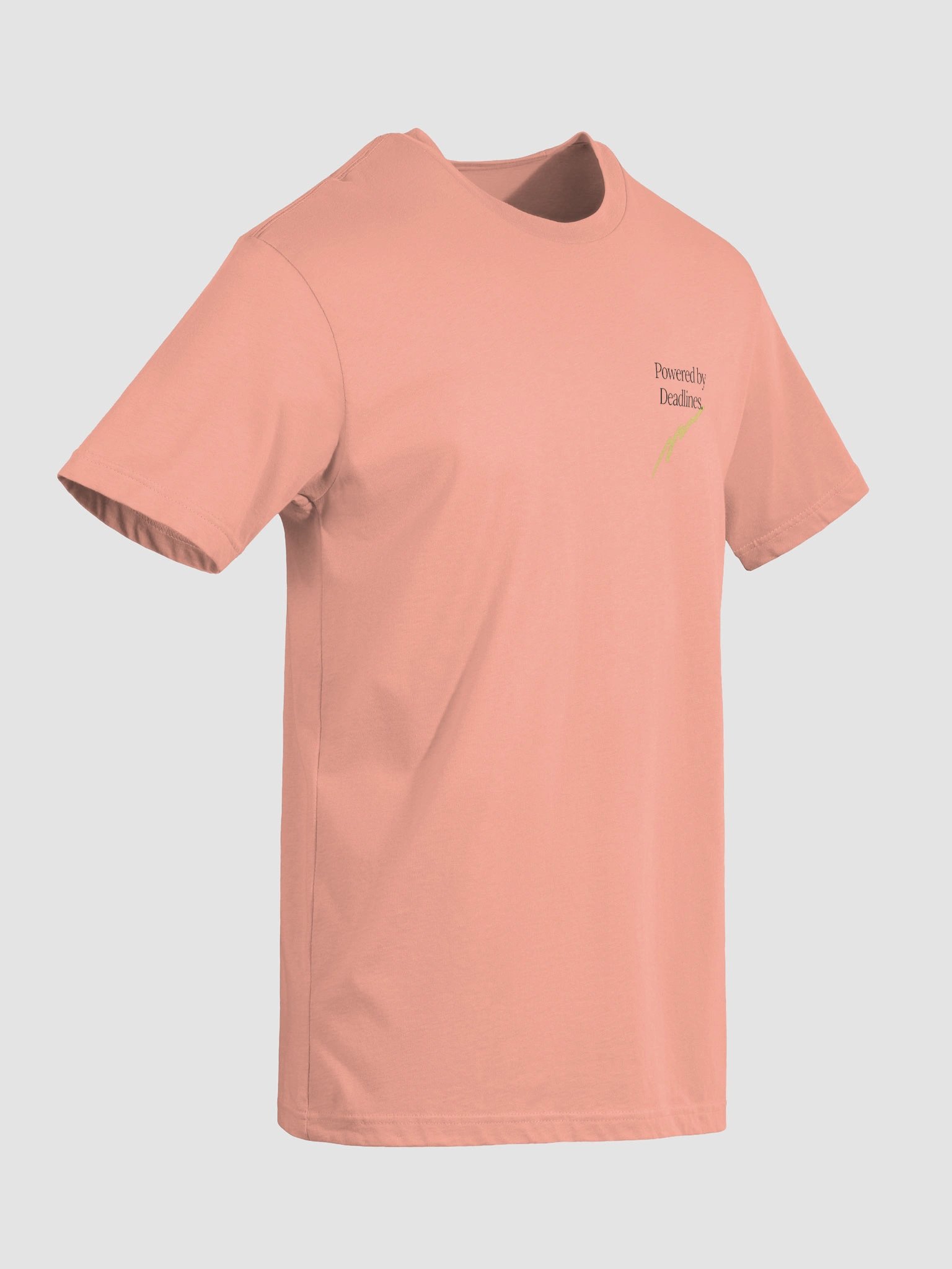 Powered by Deadlines T-Shirt product image (5)