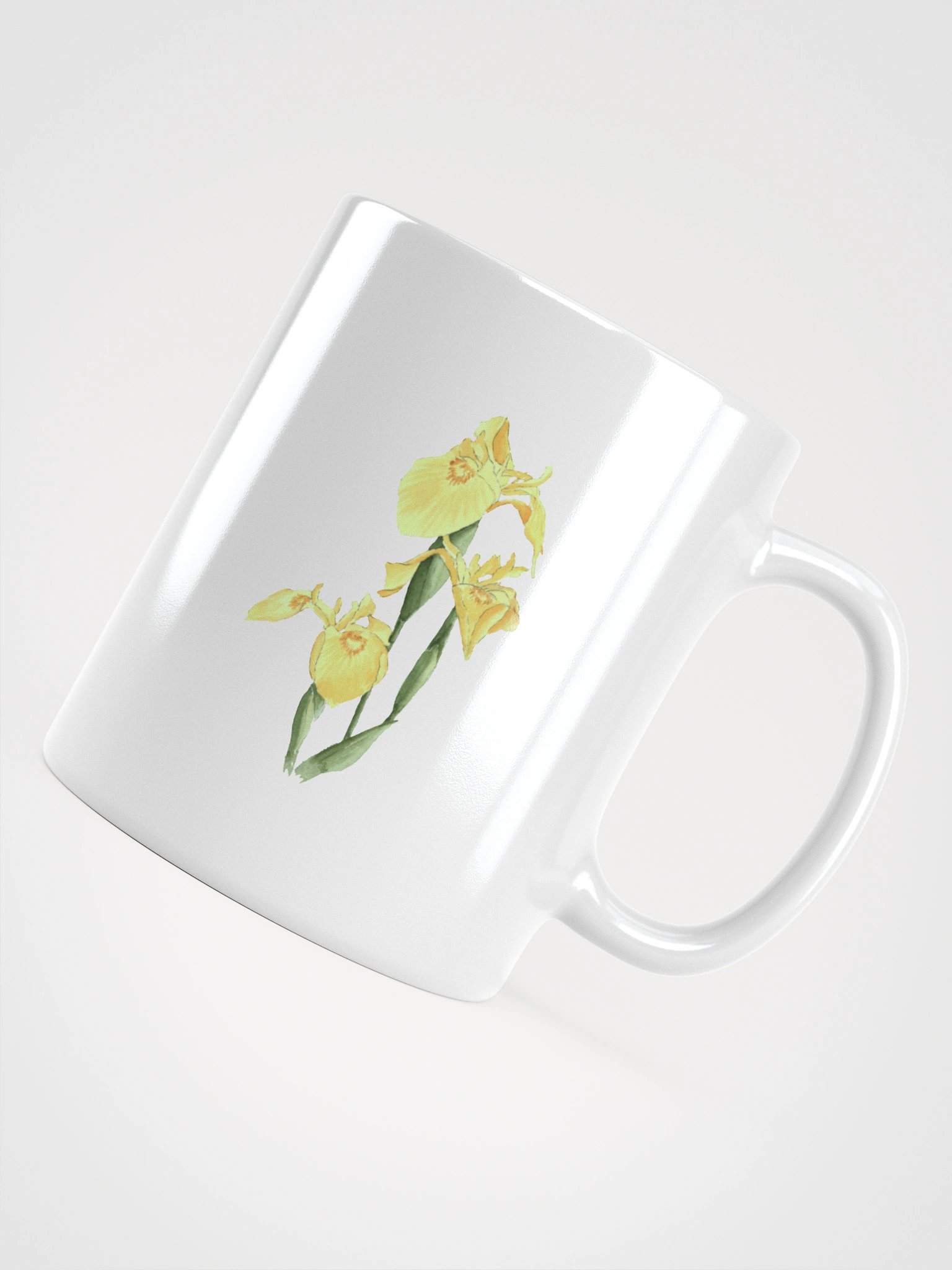 Yellow Iris Serenade Mug product image (7)
