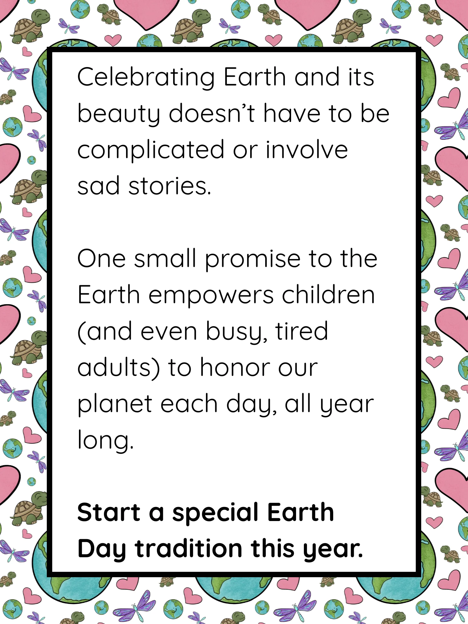 Promises to the Earth: A Coloring Minibook product image (2)