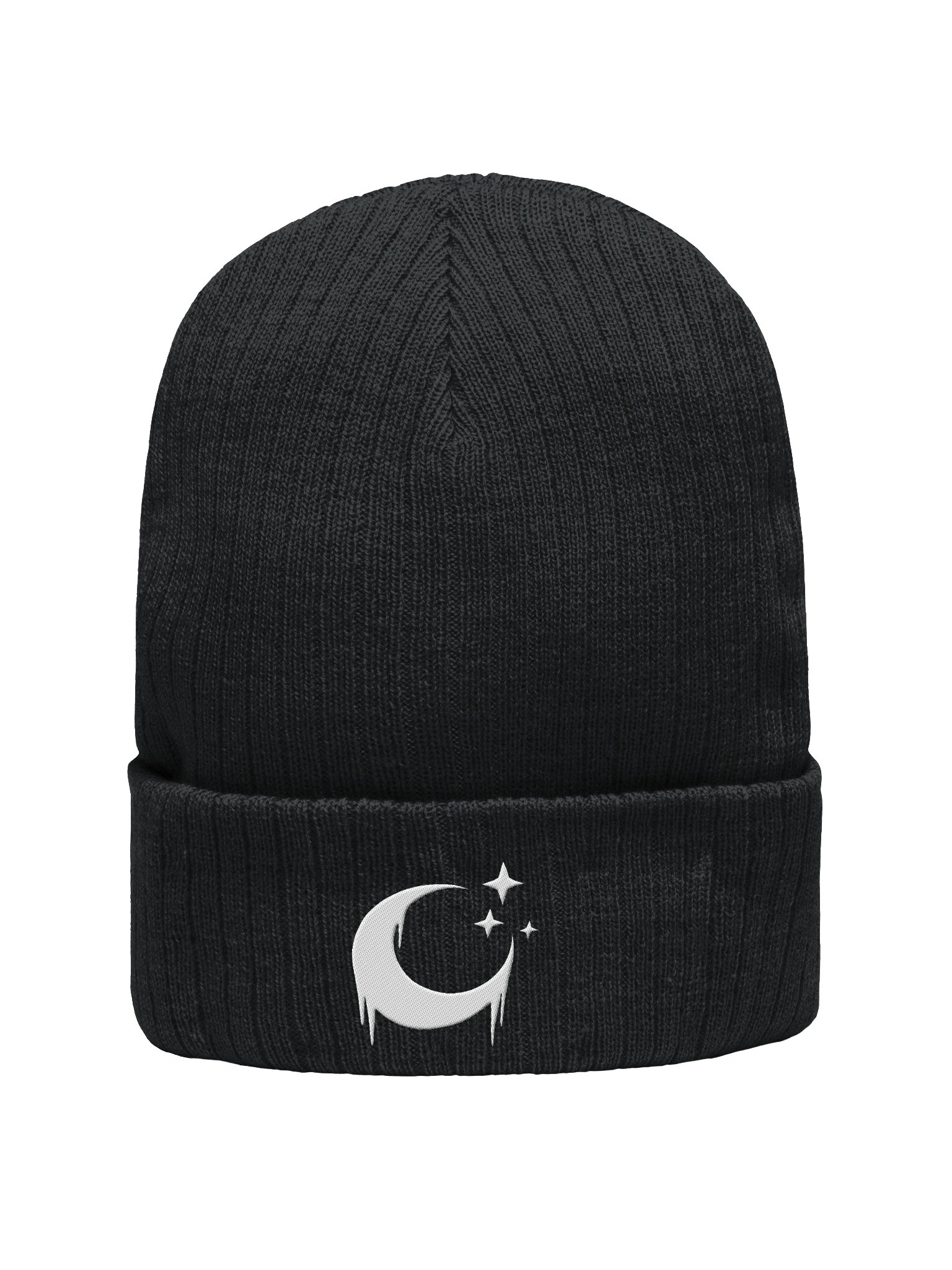 Toxic Moon Ribbed Beanie product image (1)